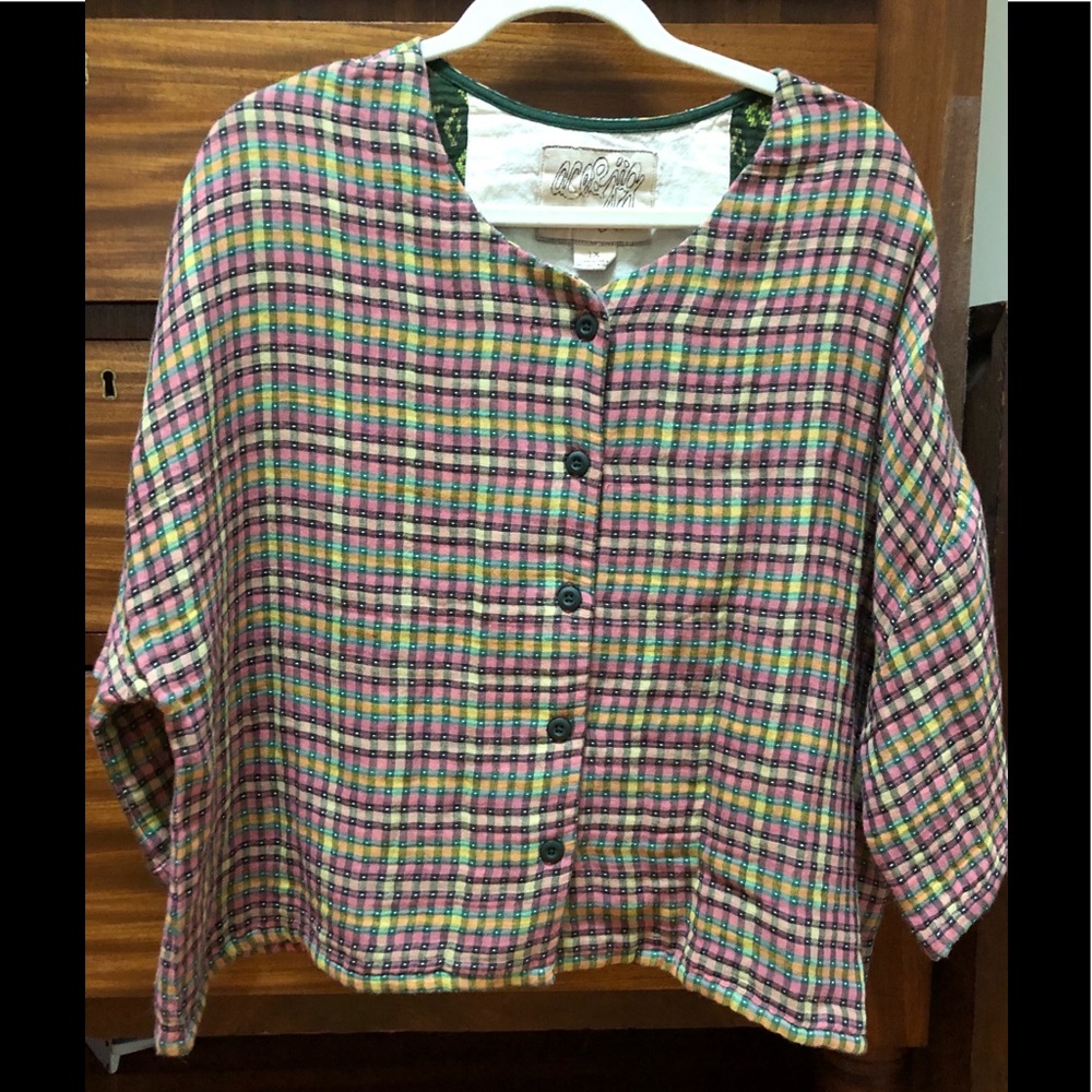 NWOT Ace & Jig Wyatt Top in Posie, size 1X